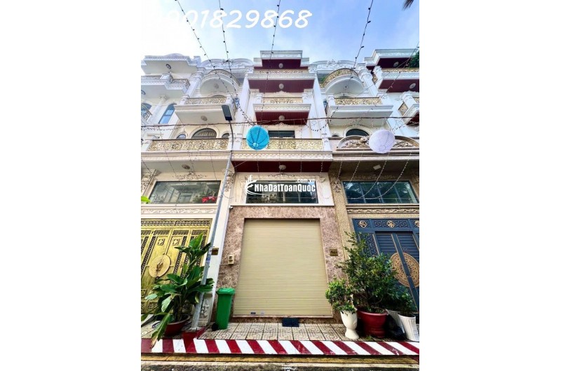 G.ấp Bán. Hẻm Nhựa 7M Mã Lò - Lê Văn Quới 5 Tầng 57m2 (SHR)