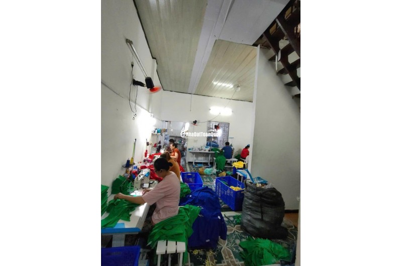 CHO THUÊ NHÀ NGUYÊN CĂN 2 TẦNG – HẺM XE HƠI 6M – PHÙ HỢP LÀM XƯỞNG MAY, KHO HÀNG, VĂN PHÒNG