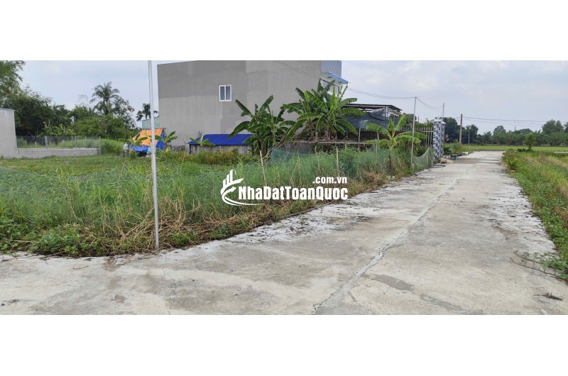 Cần tiền bán gấp lô đất 2 mặt tiền tại xã Phước Vân, Cần Đước, Long An – Giá tốt cho nhà đầu tư