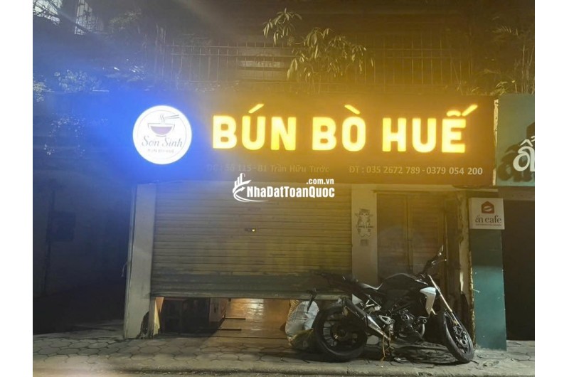 SANG NHƯỢNG CỬA HÀNG ĂN UỐNG – VỊ TRÍ ĐẮC ĐỊA QUẬN ĐỐNG ĐA