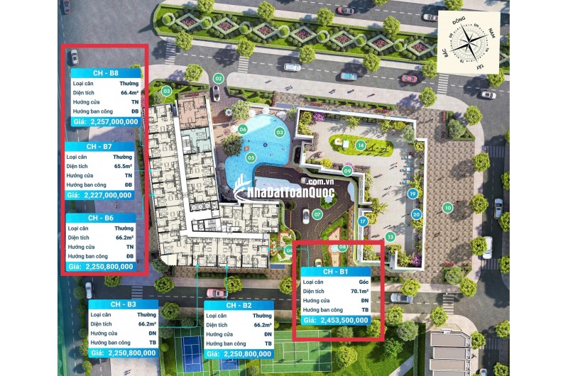 Chuyển nhượng căn hộ The Zenith Hải Phòng