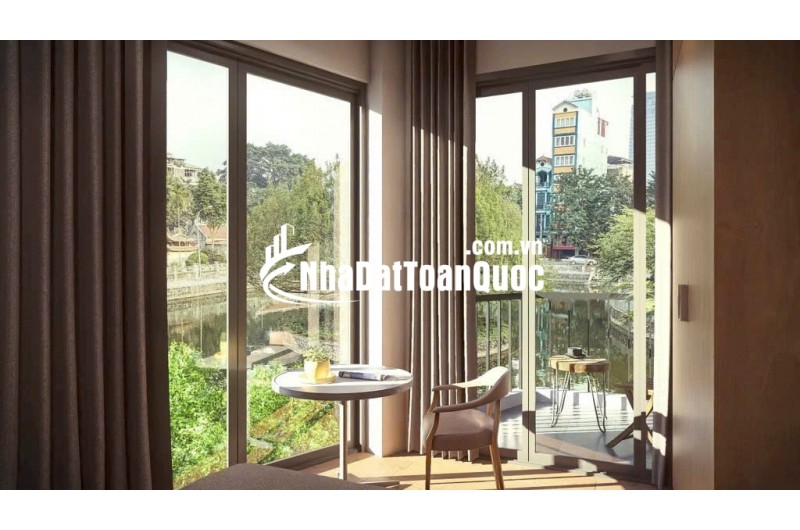 BÁN NHÀ PHÚ THƯỢNG TÂY HỒ - 2 MẶT TIỀN VIEW HỒ – 60M2 - THANG MÁY