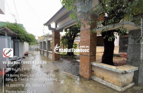 Chính chủ cần bán 350m2 đất kiệt Phong Bắc 20, Cẩm Lệ, Đà Nẵng