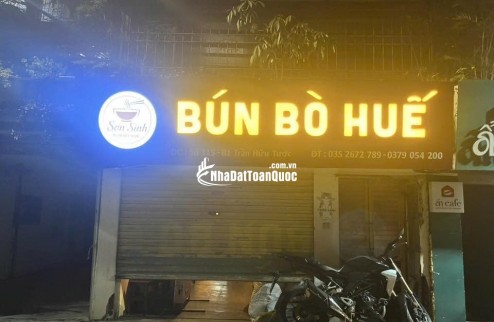 SANG NHƯỢNG CỬA HÀNG ĂN UỐNG – VỊ TRÍ ĐẮC ĐỊA QUẬN ĐỐNG ĐA