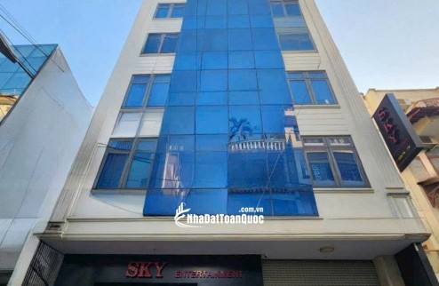 TÀI CHÍNH 60 TỶ CÓ NGAY TÒA VĂN PHÒNG 130M2, 8 TẦNG THANG MÁY, MT HƠN 8M,  MẶT PHỐ VỈA HÈ 3M, RẺ NHẤT KHU VỰC XUÂN ĐỈNH