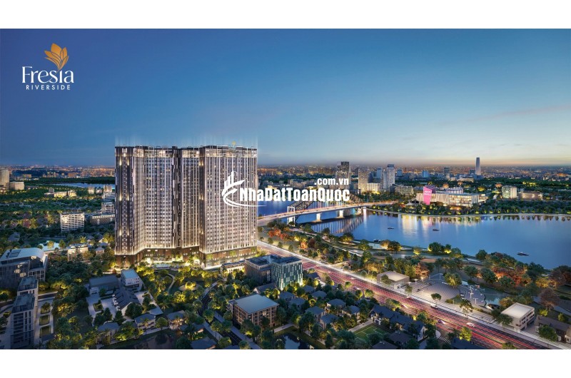 CĂN HỘ CAO CẤP FRESIA REVERSIDE BIÊN HÒA  VIEW SÔNG ĐỒNG NAI, ĐỐI DIỆN AEON MALL