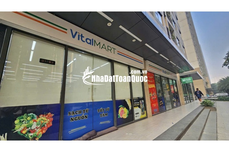 Bán căn shop vinhomes smart mặt sảnh diện tích 35m2 giá bán 8,5 tỷ