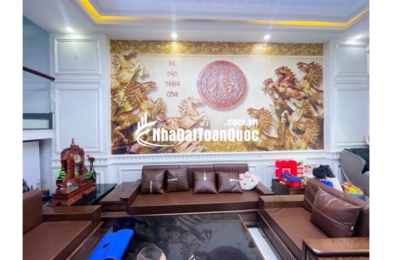 Nhà mặt tiền Thạnh Lộc 57 Q12 4x16.5 66m2 3 tầng giá 5.x tỷ