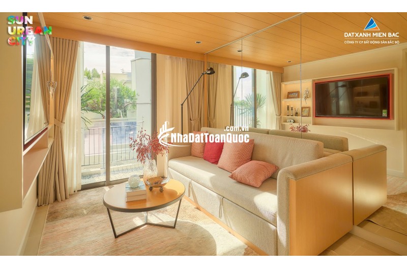 Chỉ từ 1,8 tỷ sở hữu căn 1ngủ + giá tốt nhất Sun Urban City Hà Nam, siêu chiết khấu 15,5%