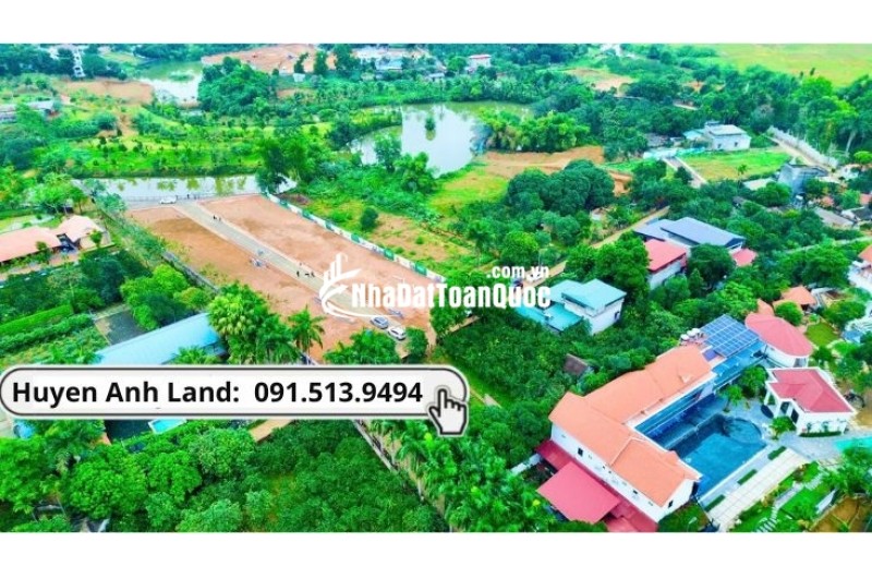  24 LÔ ĐẤT NỀN VIEW HỒ ĐỒNG TRẠNG – SƠN TÂY 