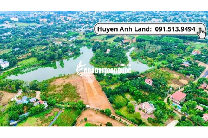  24 LÔ ĐẤT NỀN VIEW HỒ ĐỒNG TRẠNG – SƠN TÂY 