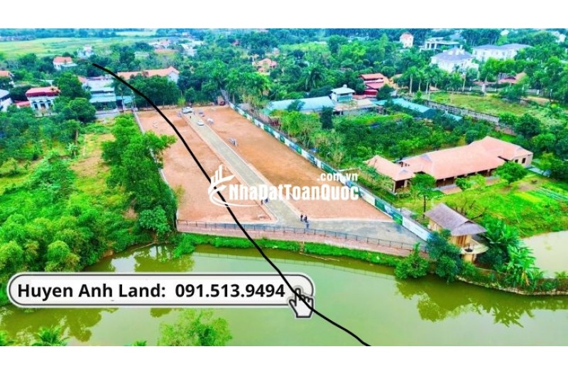  24 LÔ ĐẤT NỀN VIEW HỒ ĐỒNG TRẠNG – SƠN TÂY 