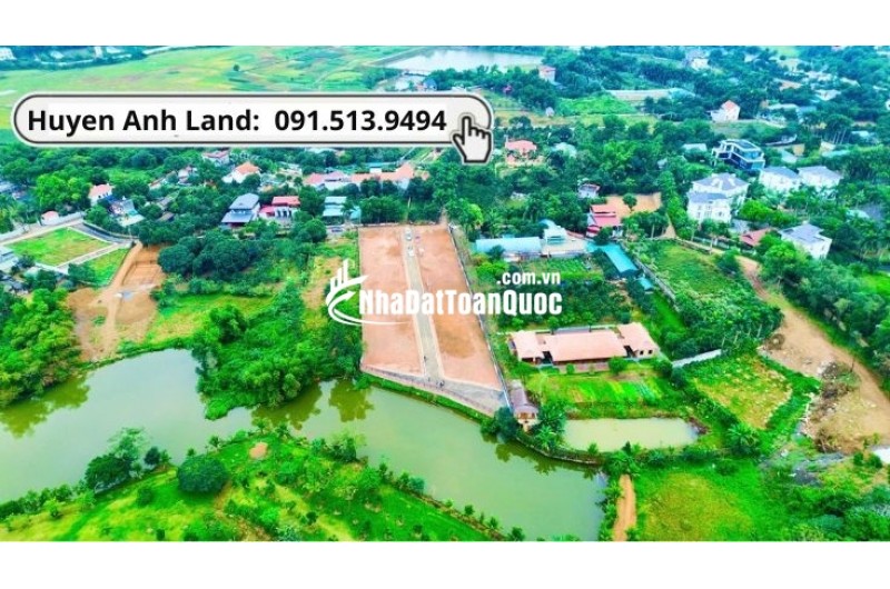  24 LÔ ĐẤT NỀN VIEW HỒ ĐỒNG TRẠNG – SƠN TÂY 