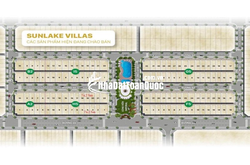 Bán biệt thự Phố SUNLAKE KĐT cao cấp Vạn Phúc City Thủ Đức chỉ 38 tỷ