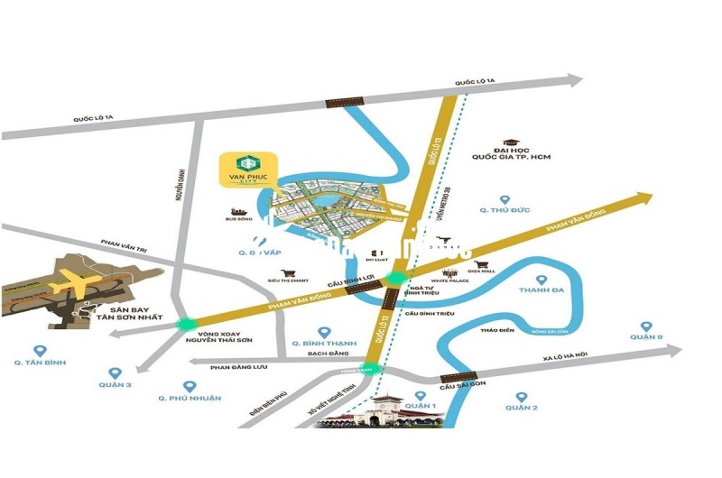 Bán biệt thự Phố SUNLAKE KĐT cao cấp Vạn Phúc City Thủ Đức chỉ 38 tỷ