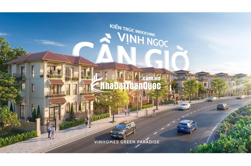 Liền kề mặt biển Vinhomes Cần Giờ – tài sản hiếm -nắm lợi thế mặt biển dài hạn.