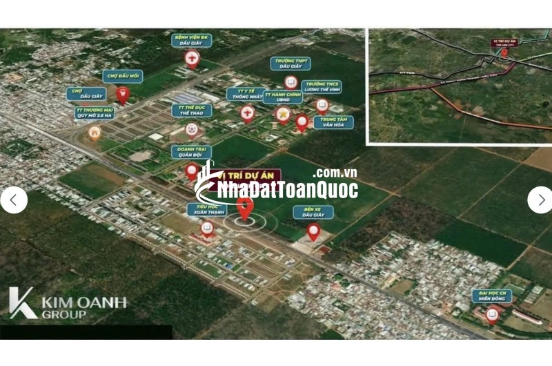 ĐẤT NỀN NGAY TRUNG TÂM HÀNH CHÍNH DẦU GIÂY, MẶT TIỀN QL1A.