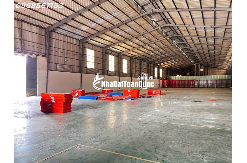 Cho thuê xưởng 2.800m² tại Bến Cát Bình Dương – sân container rộng, điện 250KVA