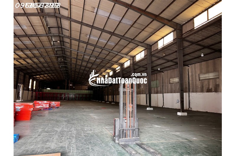 Cho thuê xưởng 2.800m² tại Bến Cát Bình Dương – sân container rộng, điện 250KVA