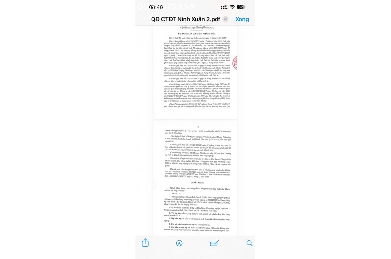 Đất nền giá tốt 77m ngang, cách ngã tư DT5-DT8 100m, đường dt5 quy hoạch 42m – đón sóng KCN Becamex Ninh Xuân