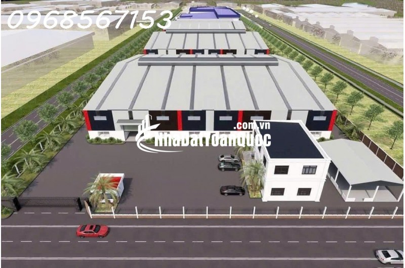 Cho thuê cụm kho xưởng 11.000m² mới xây – Bàu Bàng / Bến Cát – điện 1.000KVA