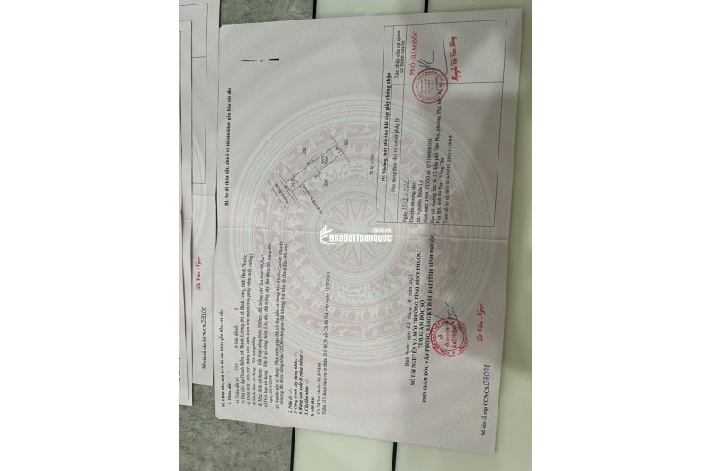 BÁN ĐẤT P.AN LỘC 5*30 TC 50M Đ 17M