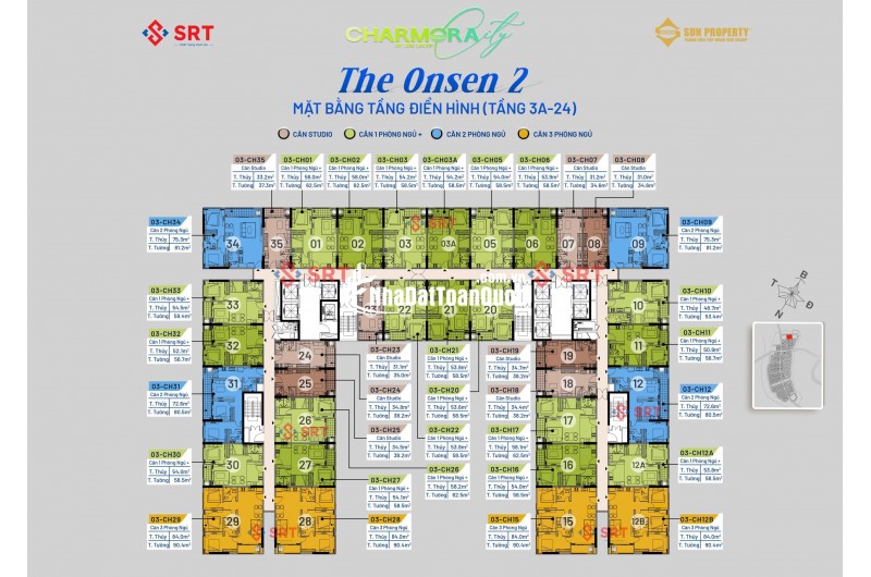 CHỈ CẦN 700 TRIỆU, SỞ HỮU CĂN HỘ SUN NHA TRANG, CHARMORA CITY, OSEN 2