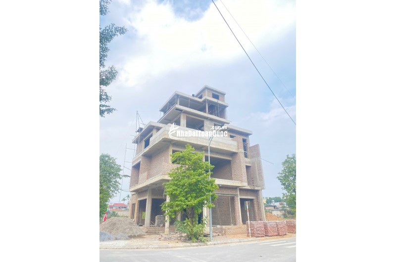 Bán gấp lô 86m2 sẵn sổ đỏ 2 mặt tiền giá đầu tư, đất đô thị trung tâm TT Lương Sơn (BP sang sổ)