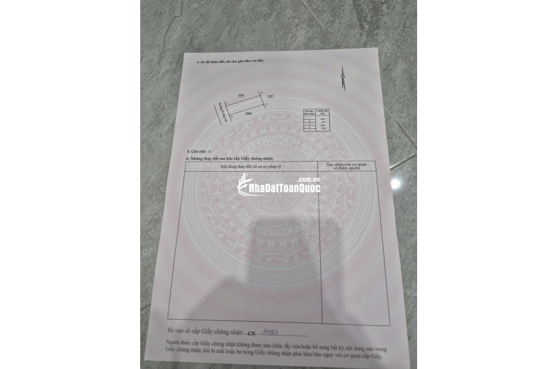 Bán đất diên an, diên khánh, 98,9m2, giá dưới 2 tỷ, đường ô tô, tây trứ trạch