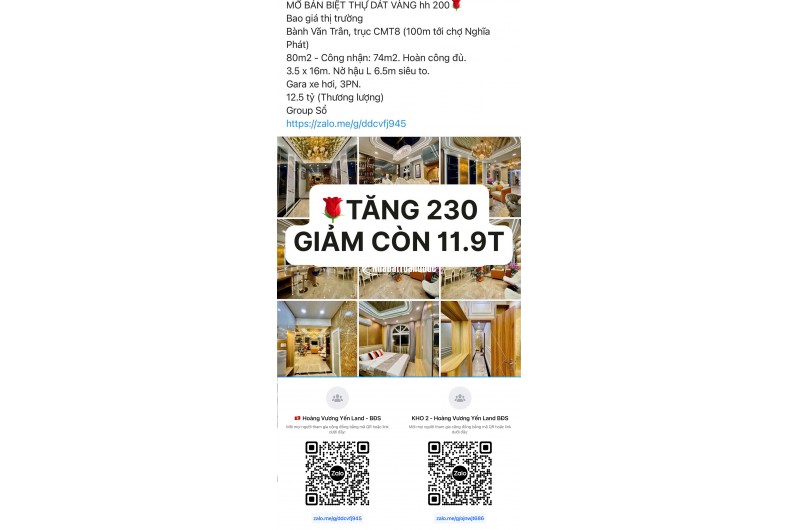 Bán nhà chính chủ Tân Bình đường Lạc Long Quân gần Chợ Tân Bình sát Sân Bay Tân Sơn Nhất