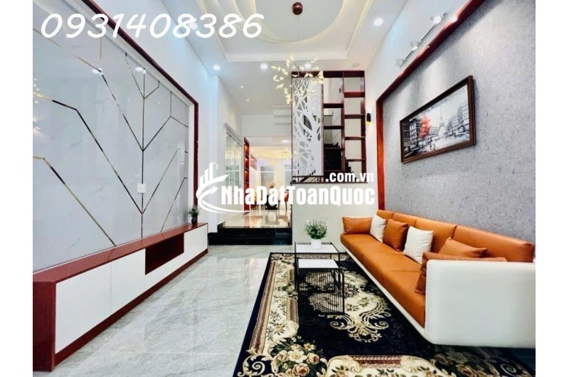 Nhà 4 tầng Phạm Văn Chiêu, Gò Vấp: 60m2, 3PN, sổ hồng, giá 8.5 tỷ thương lượng, vị trí đẹp, tiện ích đầy đủ, liên hệ 0931408386.