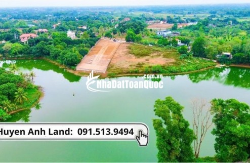  24 LÔ ĐẤT NỀN VIEW HỒ ĐỒNG TRẠNG – SƠN TÂY 