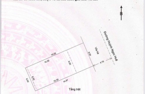 Bán nhà đường HUỲNH NGỌC HUỆ -trục kinh doanh sầm uất. DT 90m2 ngang 6m giá 10ty9 LH 0942992361
