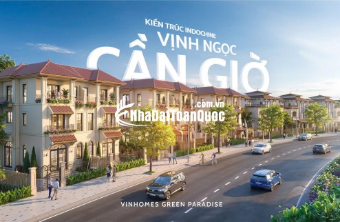 VIN CẦN GIỜ – LIỀN KỀ BIỂN 90M²
GIÁ GỐC 13 TỶ  CHỈ CẦN >3 TỶ SỞ HỮU
KINH DOANH SẦM UẤT – ĐẦU TƯ SINH LỜI CAO