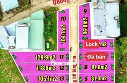 Bán đất thổ cư diên điền, diên khánh 79-129m2, giá dưới 1 tỷ, giá chính chủ, đầu tư f0