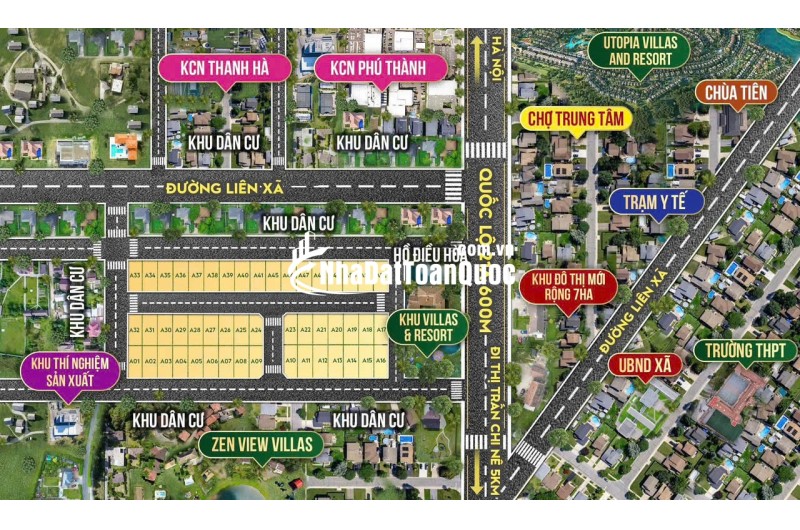  PHÚ THÀNH – LẠC THỦY: ĐIỂM NÓNG ĐẦU TƯ ĐANG ÂM THẦM TĂNG TỐC 