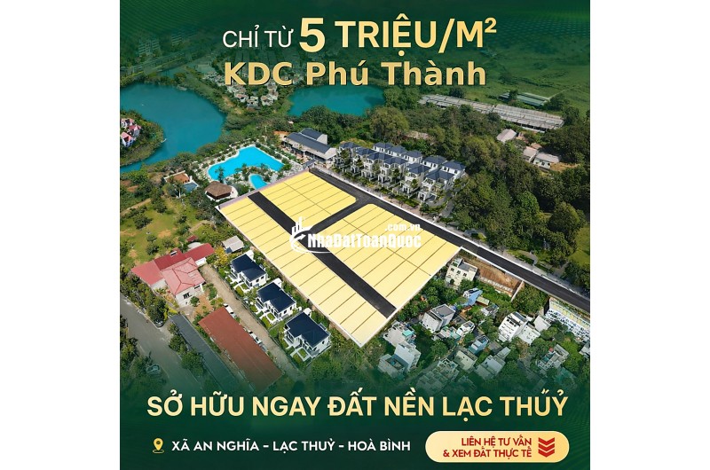  PHÚ THÀNH – LẠC THỦY: ĐIỂM NÓNG ĐẦU TƯ ĐANG ÂM THẦM TĂNG TỐC 