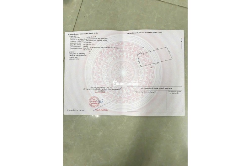 BÁN 465M NHÀ, ĐẤT MẶT TIỀN KINH DOANH ĐƯỜNG TỈNH LỘ 848. LH:0333.79.59.79