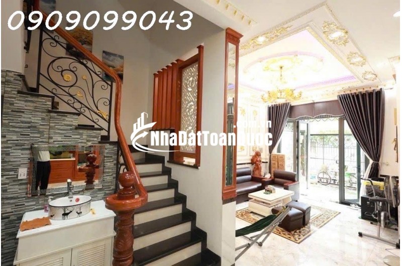 -BIỆT THỰ LIỀN KỀ ĐƯỜNG NGUYÊN VĂN QUÁ Q12-GIÁP TÂN BÌNH GẦN NHÀ GA T3.