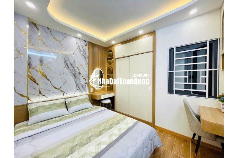 SIÊU PHẨM MỚI TẠI GÒ VẤP - FULL NỘI THẤT XỊN XÒ - 35M2 CHỈ 5TỶ880. LH:0901754355.