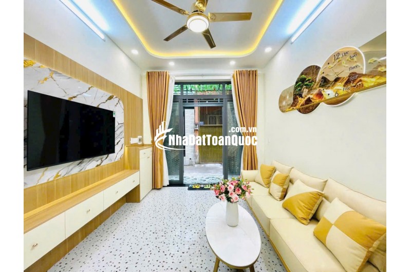 SIÊU PHẨM MỚI TẠI GÒ VẤP - FULL NỘI THẤT XỊN XÒ - 35M2 CHỈ 5TỶ880. LH:0901754355.