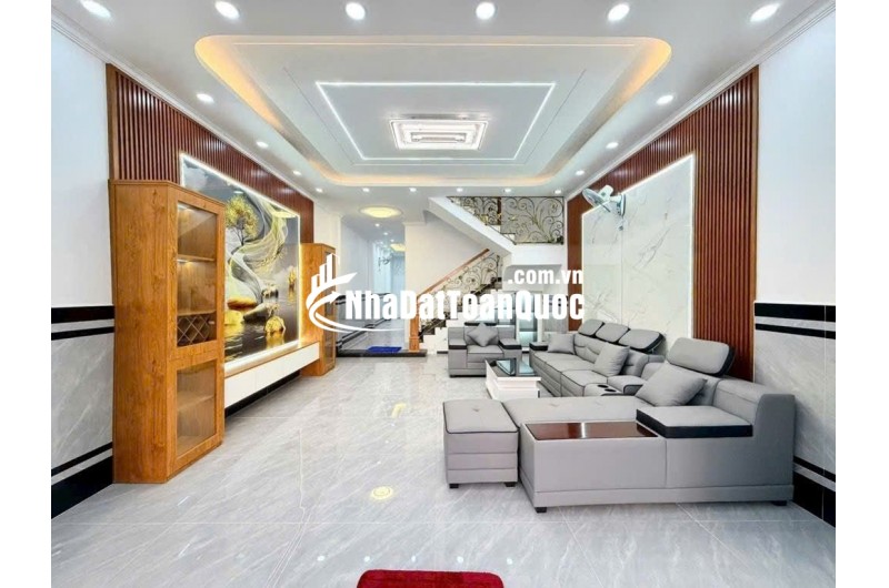 NHÀ HẺM XE HƠI: 92M2 GỒM 1 TRỆT 1 LẦU 4PN 3WC PK PT. LH:0336939979