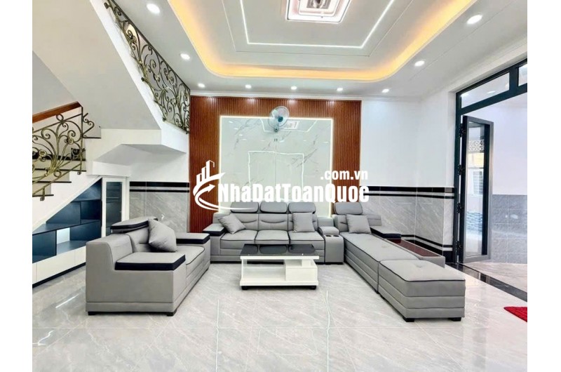 NHÀ HẺM XE HƠI: 92M2 GỒM 1 TRỆT 1 LẦU 4PN 3WC PK PT. LH:0336939979