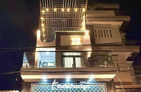 BÁN NHÀ 3 TẦNG ĐƯỜNG HUỲNH TẤN PHÁT, NHÀ BÈ - SỔ HỒNG CHÍNH CHỦ, 4PN, 8.6 TỶ