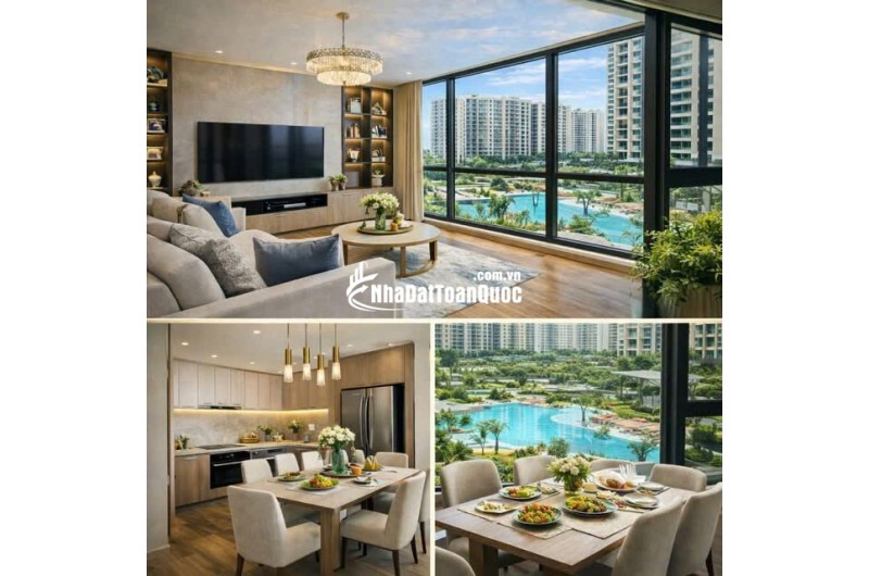 CĂN GÓC 2PN ĐẸP TẠI LUMIERE BOULEVARD – VINHOMES GRAND PARK. LH:0971376665.