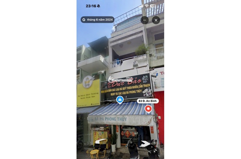 Bán nhà mặt tiền đường An Bình P6 Q5 vị trí siêu đẹp tiện kinh doanh