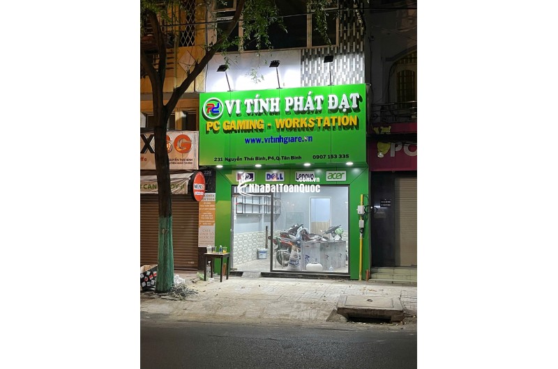 Bán nhà MT 231 Nguyễn Thái Bình, P4 Tân Bình, 1 trệt 1 lửng 2 lầu đúc