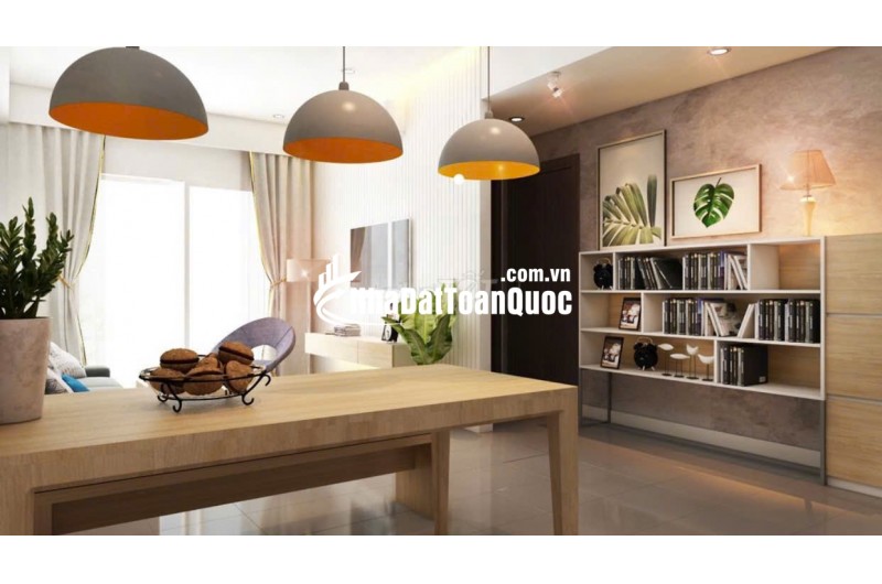 Bán căn hộ Lucky Dragon tầng 9, Đỗ Xuân Hợp 2PN 2WC 71m2