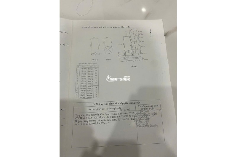 Bán nhà Đường Số 5 Bình Tân - 77,2m², 1 trệt 1 lửng, 1 lầu, 3PN