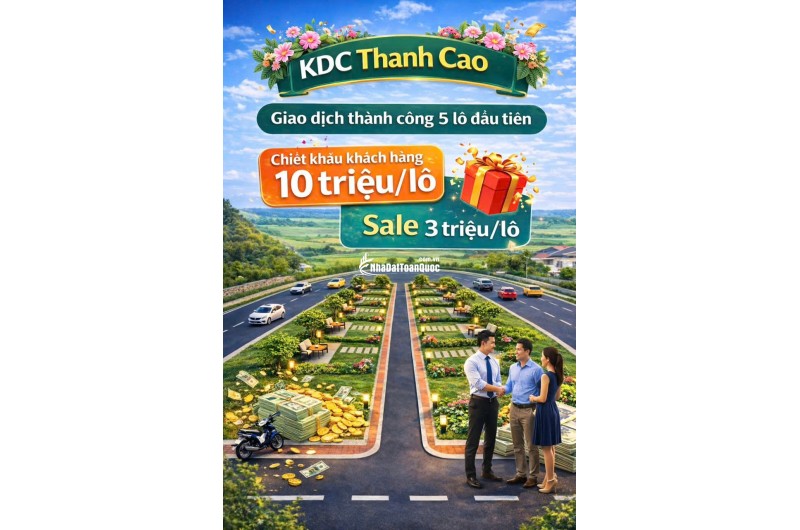 HƠN 300 TRIỆU – SỞ HỮU NGAY LÔ ĐẤT SÁT HÀ NỘI! 